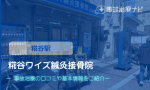 ワイズ鍼灸接骨院　交通事故治療キャッチ